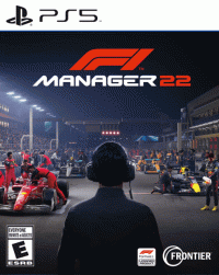 F1 Manager 22 Playstation 5 US box art